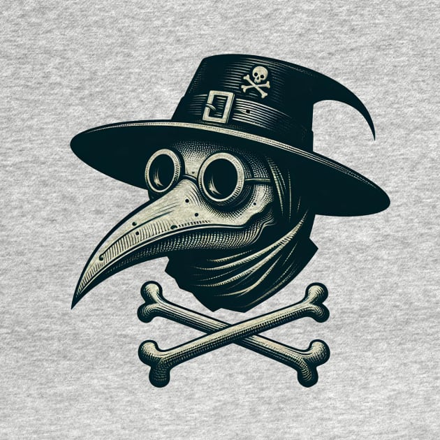 Plague Doctor - Skull and Bones by Every Day is Halloween